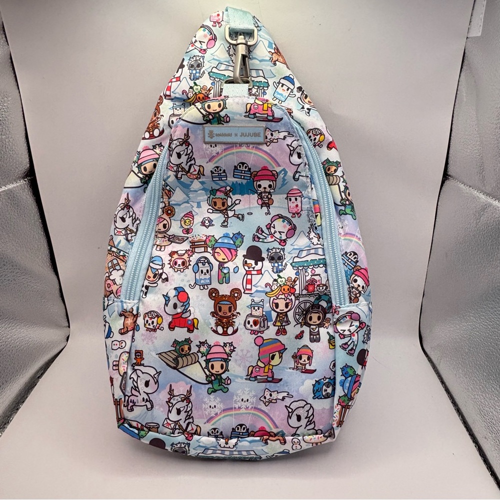 Tokidoki x Jujube Snow Day Sling Bag Tokidoki Sling Bag Jujube Sling Bag Kawaii